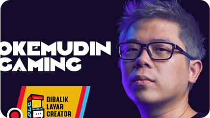 Profil Okemudin, Gaming Creator Bersuara Emas
